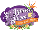 St. Ignace in Bloom Logo